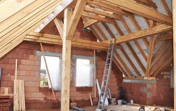 South Haa attic trusses