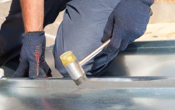 South Haa metal flat roofing repairs